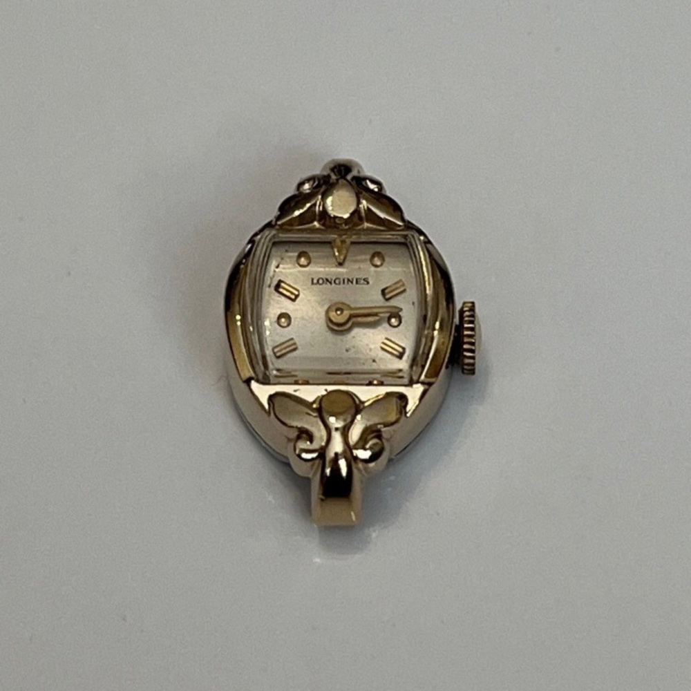 Longines Woman’s Dress Watch Vintage Gold Toned Winding Watch